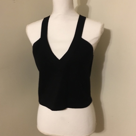 🆕🖤Express T Back Crop Top🖤 - Picture 1 of 5